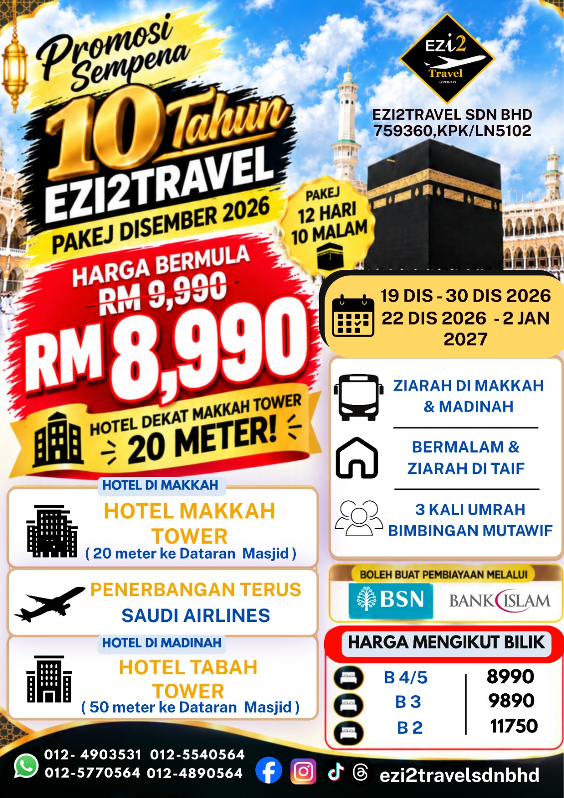 PAKEJ UMRAH MURAH